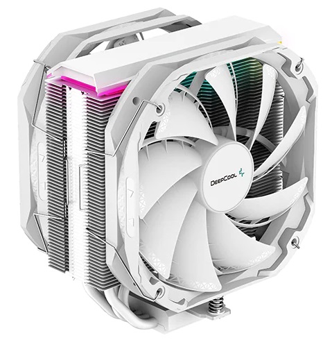 Cooler CPU Deepcool AS500 ARGB Plus Branco 1